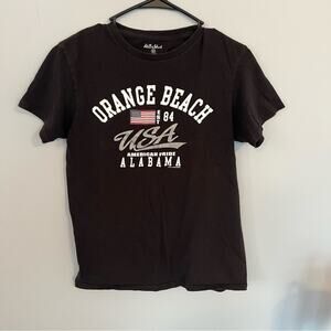 Alvin’s Island Orange Beach Alabama Travel Tee Shirt Unisex Adult Size Small